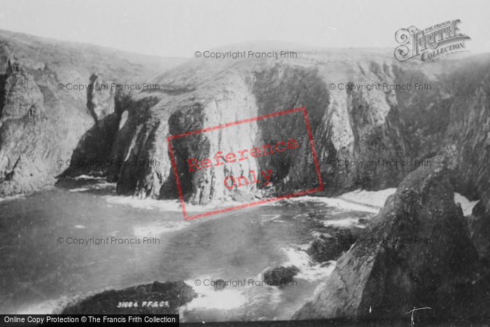 Photo of Jersey, Greve De Lecq, The Caves 1893