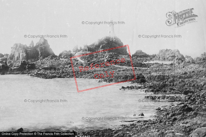 Photo of Jersey, La Corbiere Lighthouse 1893