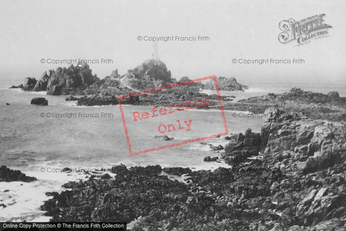 Photo of Jersey, La Corbiere Rock And Lighthouse 1893