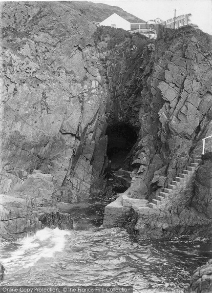 Photo of Jersey, Plemont Caves c.1900