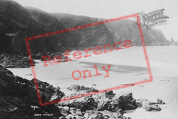 Plemont Cove And Point 1893, Jersey
