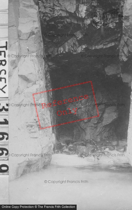 Photo of Jersey, Plemont Cove, Cave 1893
