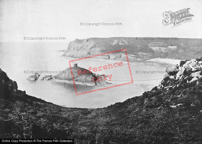 Photo of Jersey, Portelet Bay And Janvrin Island 1893