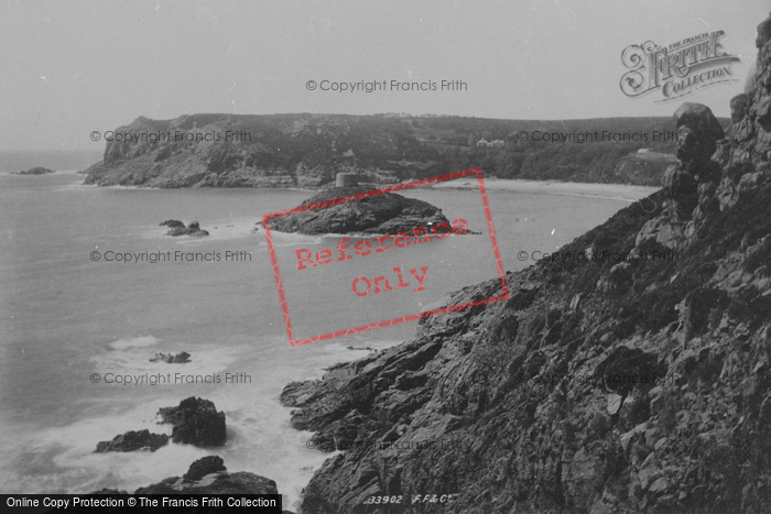 Photo of Jersey, Portelet Bay, Janvrin's Tomb 1894