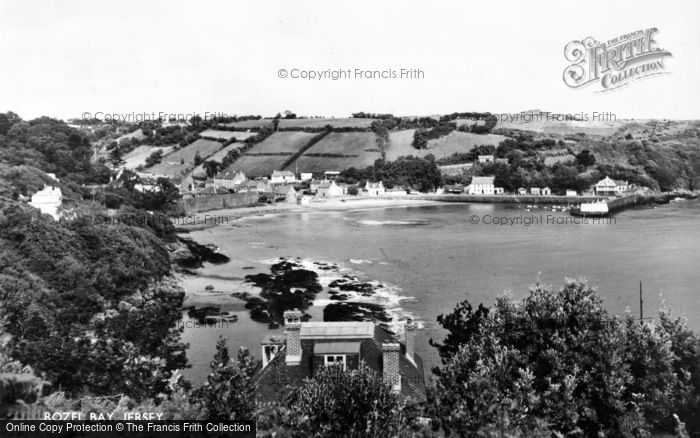 Photo of Jersey, Rozel Bay c.1950