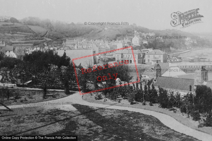 Photo of Jersey, St Aubin From Somerville Hotel 1893