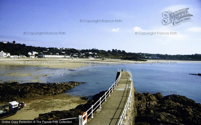 Photo of Jersey, St Brelade’s Bay From Jetty 1996