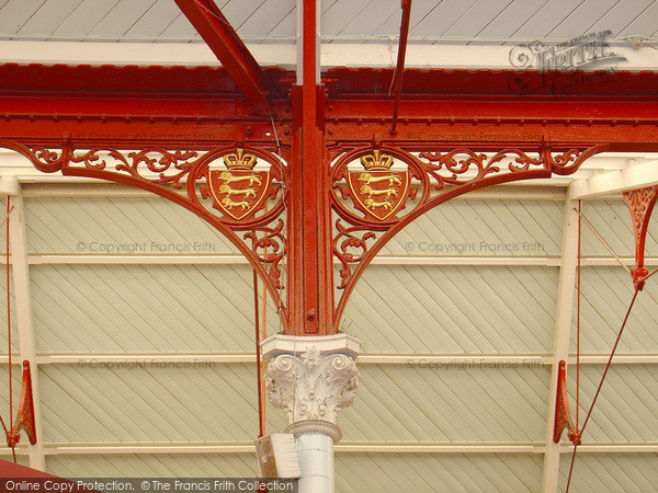 Photo of Jersey, St Helier, A Pillar In The Market Roof 2005