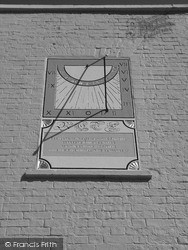 St Helier, Elie Le Gros' Sundial On The Picket House 2005, Jersey