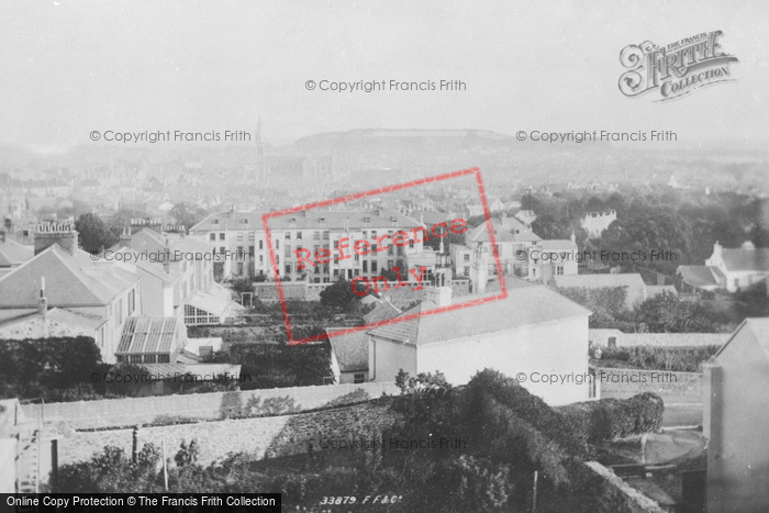 Photo of Jersey, St Helier From North 1894