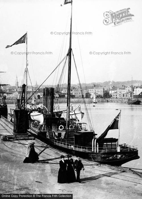 Photo of Jersey, St Helier, Ss Gazelle 1893