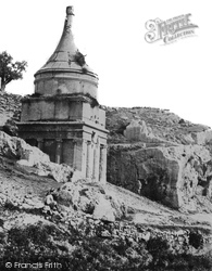 Absalom's Tomb 1857, Jerusalem