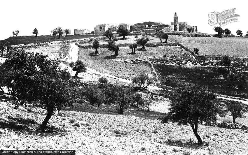 Jerusalem, Church of the Ascension, Mount of Olives 1858