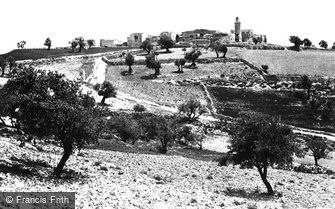 Jerusalem, Church of the Ascension, Mount of Olives 1858