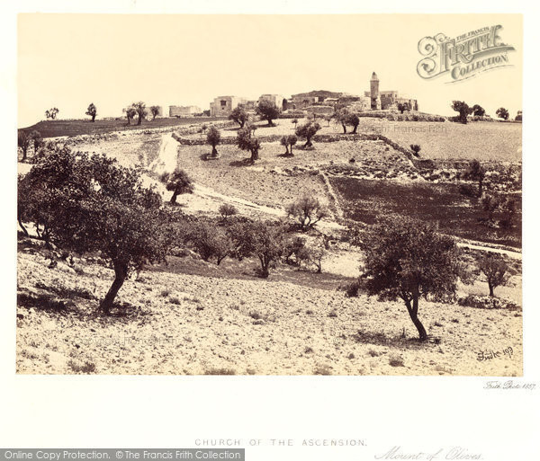 Photo of Jerusalem, Church Of The Ascension, Mount Of Olives 1858