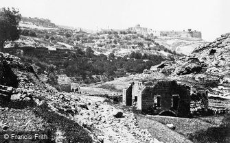 Jerusalem, from the well of En-Rogel 1857