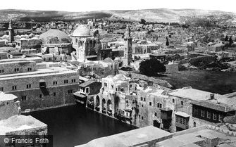 Jerusalem, the Pool of Hezekiah from the Tower of Hippicus 1857