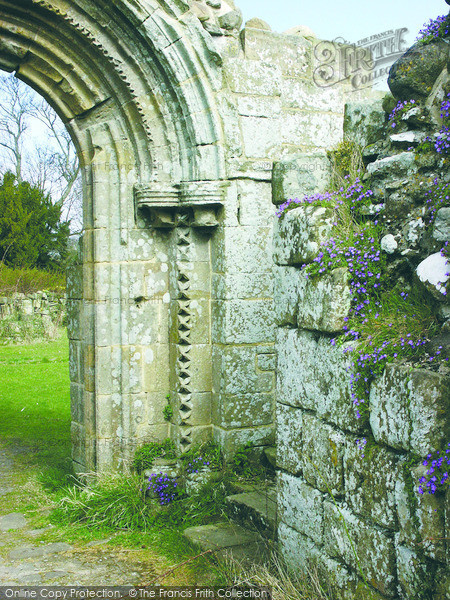 Photo of Jervaulx Abbey, Abbey, Doorway 2004