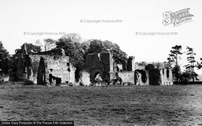 Photo of Jervaulx Abbey, From South West c.1960