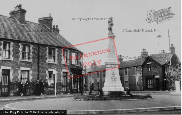 Photo of Johnstown, The Memorial c.1955