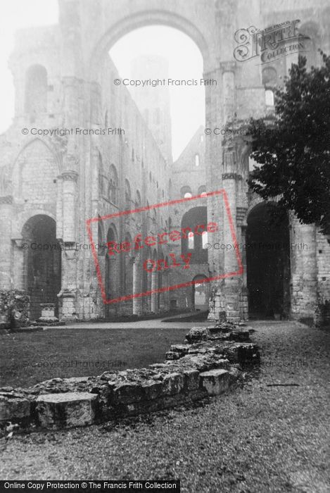 Photo of Jumièges, The Abbey 1964