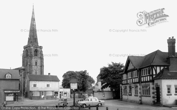 Photo of Kegworth, St Andrew's Church And Post Office c.1965