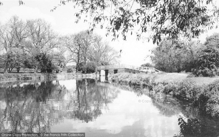 Photo of Kegworth, The Footbridge c.1965