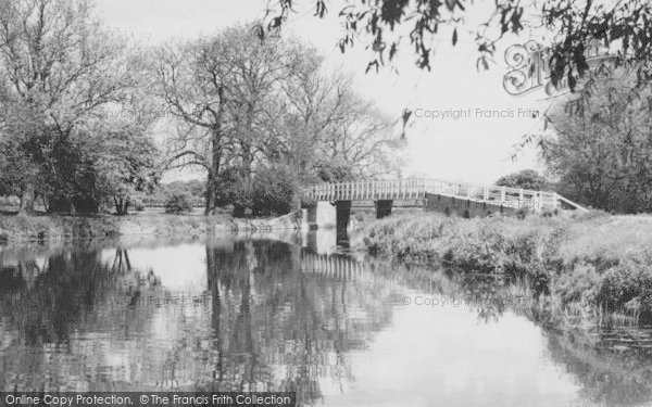 Photo of Kegworth, The Footbridge Over The River c.1965