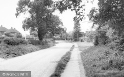 Whatton Road c.1965, Kegworth