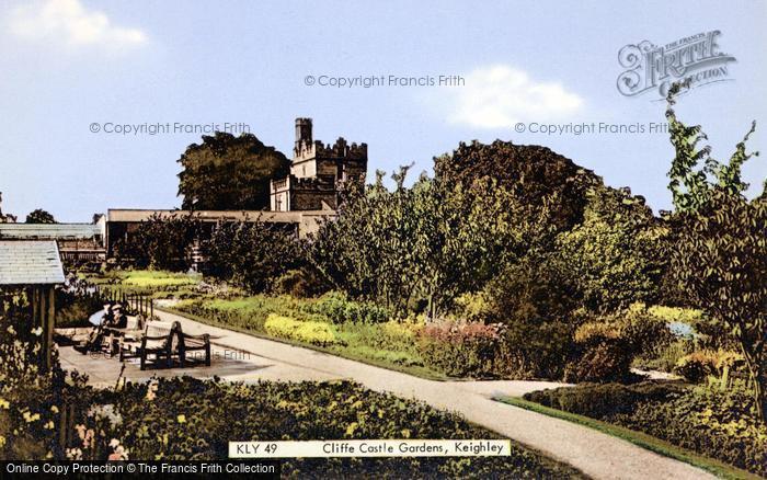 Photo of Keighley, Cliffe Castle Gardens c.1960