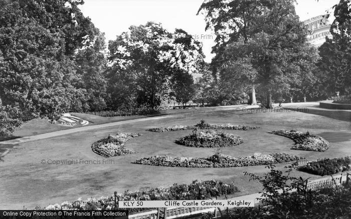 Photo of Keighley, Cliffe Castle Gardens c.1960