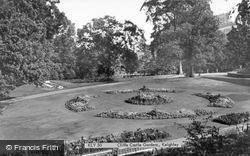 Cliffe Castle Gardens c.1960, Keighley