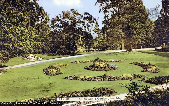 Photo of Keighley, Cliffe Castle Gardens c.1960