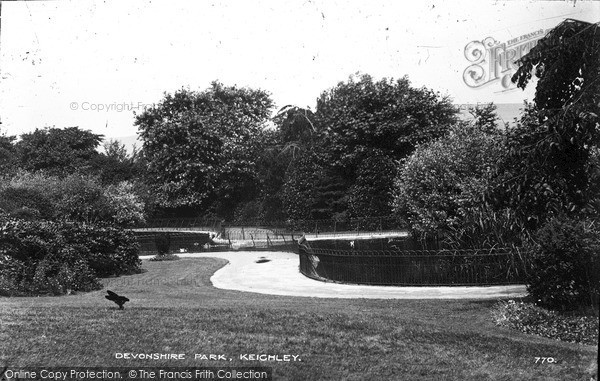 Photo of Keighley, Devonshire Park c.1910