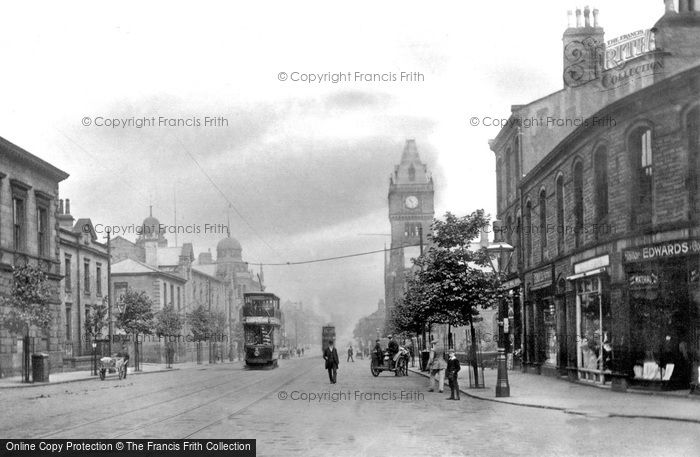 Photo of Keighley, North Street c.1910
