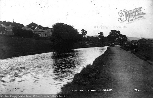 Photo of Keighley, On The Canal c.1910