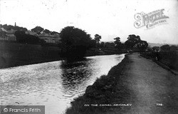 On The Canal c.1910, Keighley