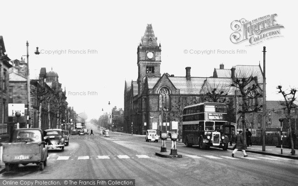 Photo of Keighley, Skipton Road c.1955