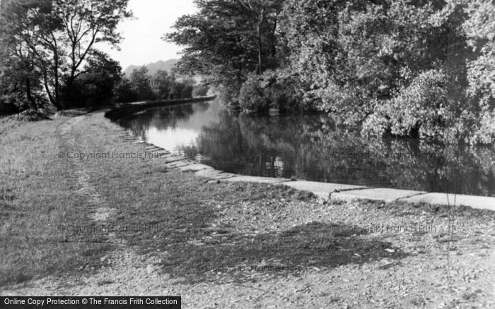 Photo of Keighley, The Canal At Riddlesden c.1950