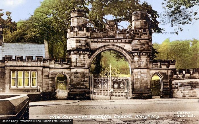 Photo of Keighley, The Entrance To Cliffe Castle c.1960