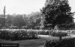 The Flower Garden, Cliffe Castle c.1960, Keighley