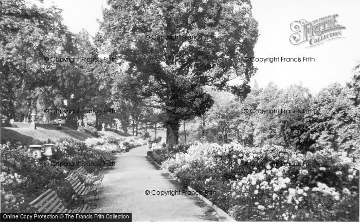 Photo of Keighley, The Gardens, Cliffe Castle c.1960