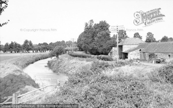 Photo of Keinton Mandeville, The River c.1955