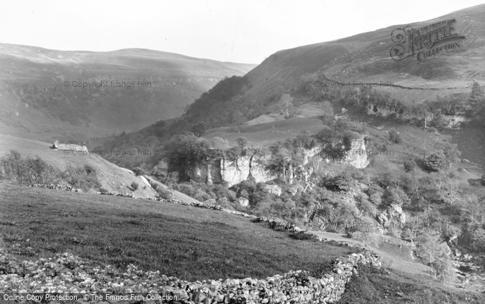 Photo of Keld, Hills And Cliffs c.1932