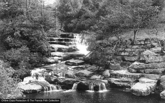 Photo of Keld, The Waterfall, Pennine Way c.1955