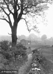 Village From River Walk c.1934, Keld