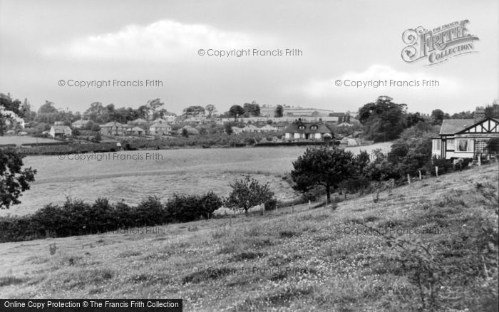 Photo of Kelsall, From Quarry Lane c.1960