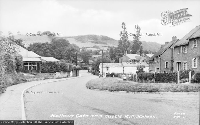 Photo of Kelsall, Hallows Gate And Castle Hill c.1960