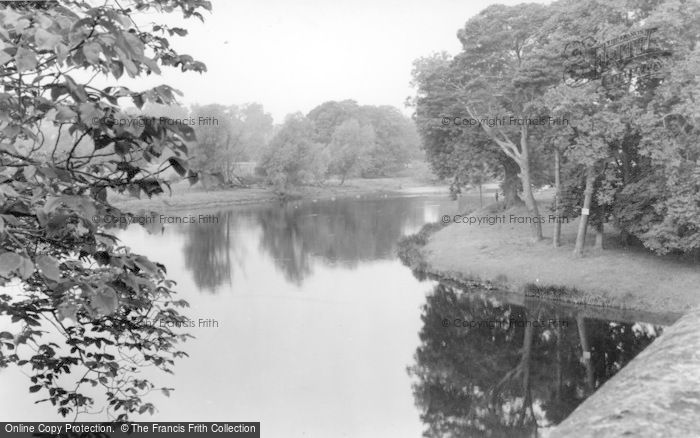 Photo of Kelso, View From Teviot Bridge c.1950