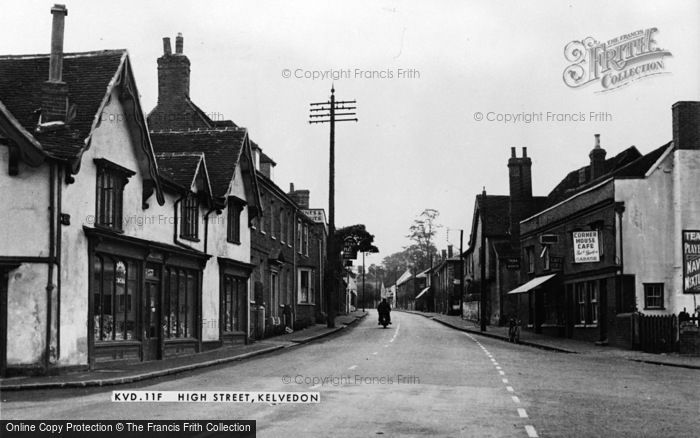 Photo of Kelvedon, High Street c.1950